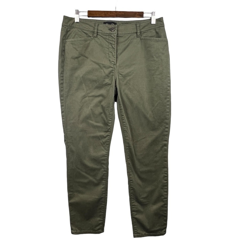 Talbots Sage Green Straight Leg Pants